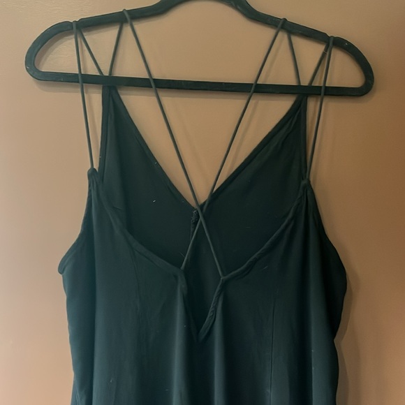Strappy Back Black Jumpsuit - Picture 5 of 6